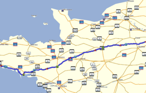 Liiaison LIMOURS - FOUESNANT en 4 étapes